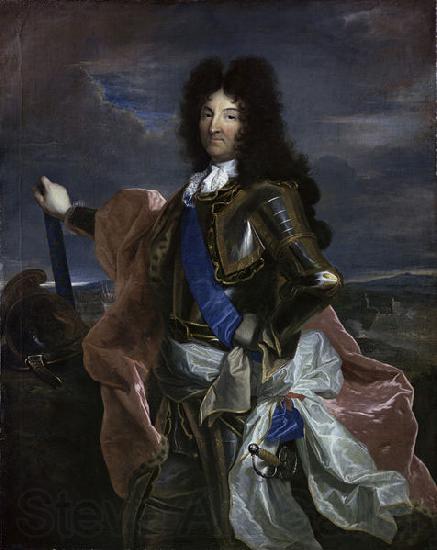 Hyacinthe Rigaud Portrait of Louis XIV France oil painting art